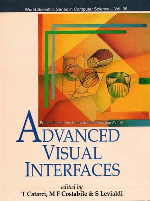 cover image of Advanced Visual Interfaces--Proceedings of the International Workshop Avi '92